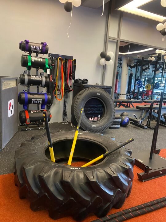 Tyre and functional conditioning zone at BTF