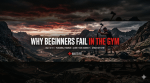Why beginners fail in the gym?