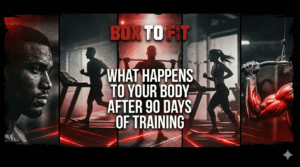 What happens to your body after 90 days of training?
