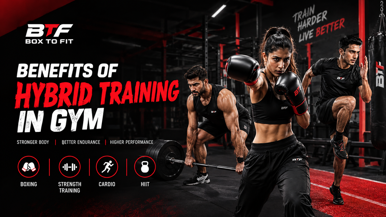 Benefits of Hybrid training in gym