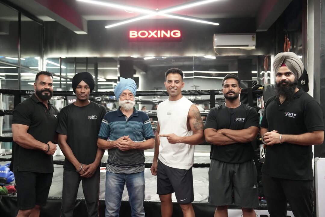 BTF New Chandigarh coaches and members